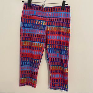 Zella Multi-Color Fun Cropped Leggings